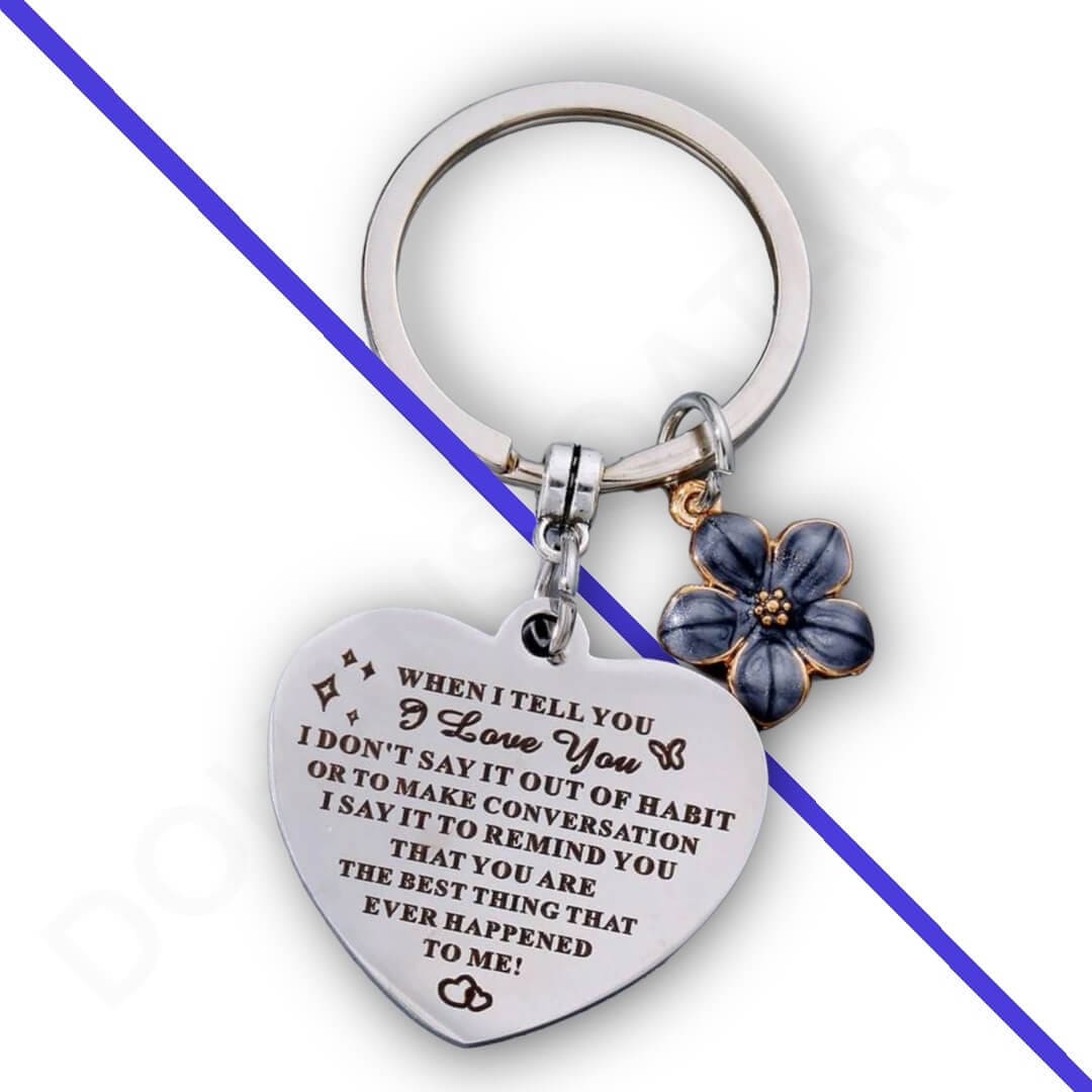 Dohans keyring Keyring for Love Writing and Love Keyring