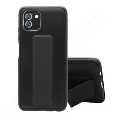 Dohans Mobile Phone Accessories Black Samsung Galaxy A03 Stand Cover & Case