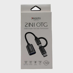 Dohans Mobile Phone Accessories Yesido 2-In-1 OTG USB 2.0