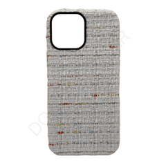 Dohans Mobile Phone Camera Accessories White iPhone 12 Pro Max Premium Canvas Design Cover & Cases