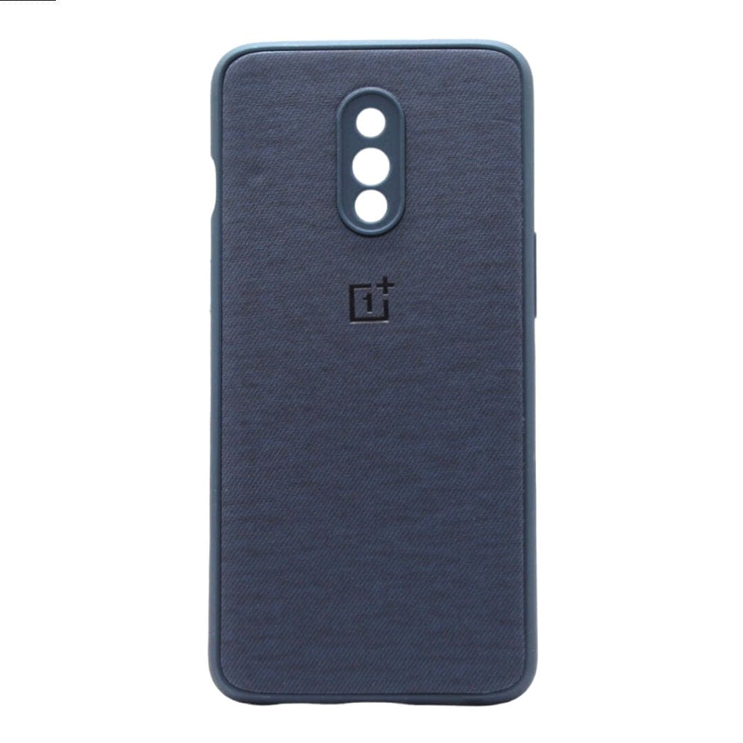 Dohans Mobile Phone case Blue OnePlus 7 Silicone Canvas Case & Cover