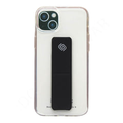 Dohans Mobile Phone Cases Black iPhone 14 Transparent Stand Cover & Cases