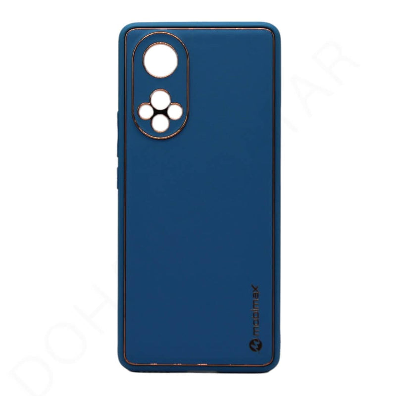 Dohans Mobile Phone Cases Blue Huawei Nova 9 - Mobimax Gold Border Premium Leather Cover & Cases