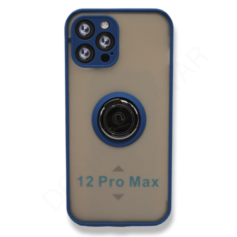 Dohans Mobile Phone Cases Blue iPhone 12 Pro Max Magnetic Ring Cover
