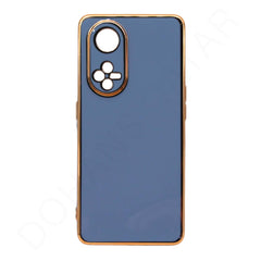 Dohans Mobile Phone Cases Blue Oppo Reno8 T 5G Gold Frame Silicone Case & Cover