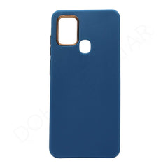 Dohans Mobile Phone Cases Blue Samsung Galaxy A21S Leather Texture Protective Case & Cover