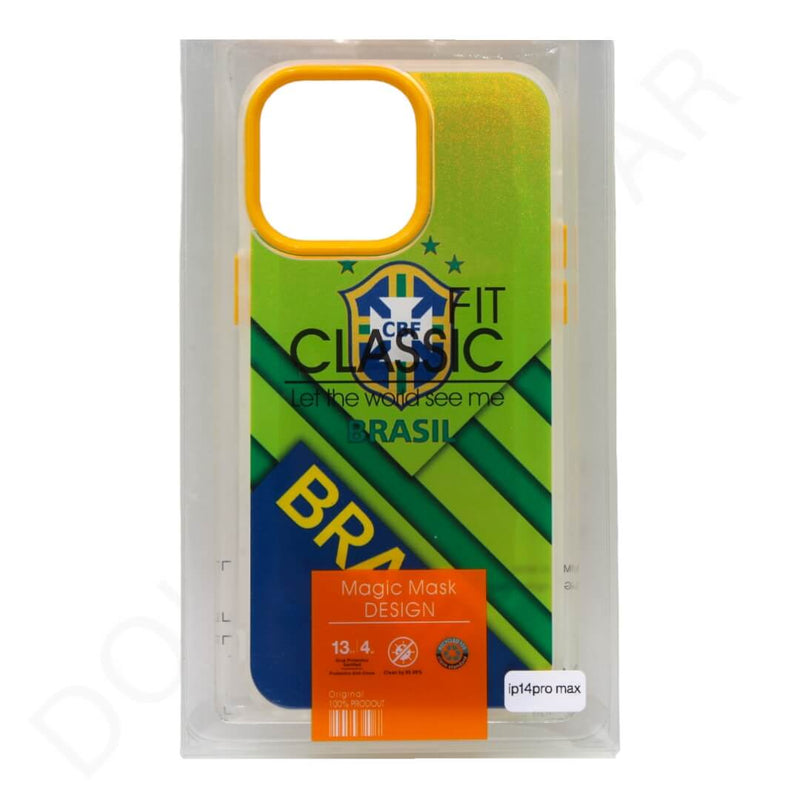 Dohans Mobile Phone Cases Brazil iPhone 14 Pro Max Football Fan Cover & Case