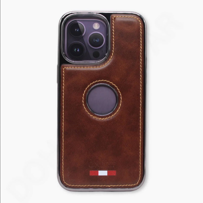 Dohans Mobile Phone Cases Brown iPhone 14 Pro Max Logo Case & Cover