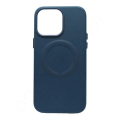 Dohans Mobile Phone Cases Dark Blue iPhone 14Pro Max Magsafe Leather Case & Covers