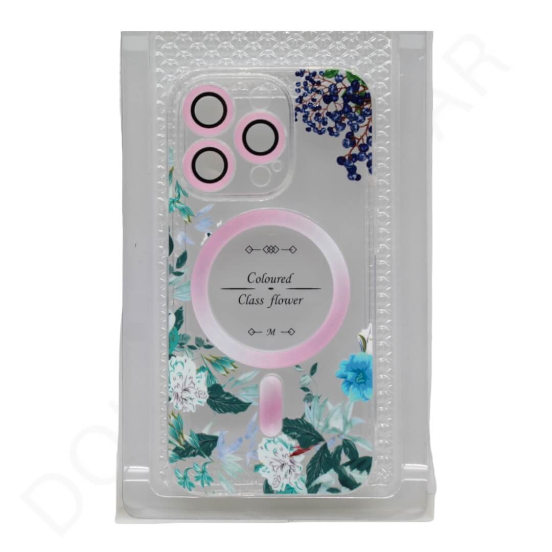 Dohans Mobile Phone Cases Flower 3 iPhone 13 Pro MagSafe Flower Print Cover & Case