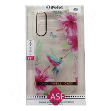 Samsung A70 Flower Transparent Cover & Case