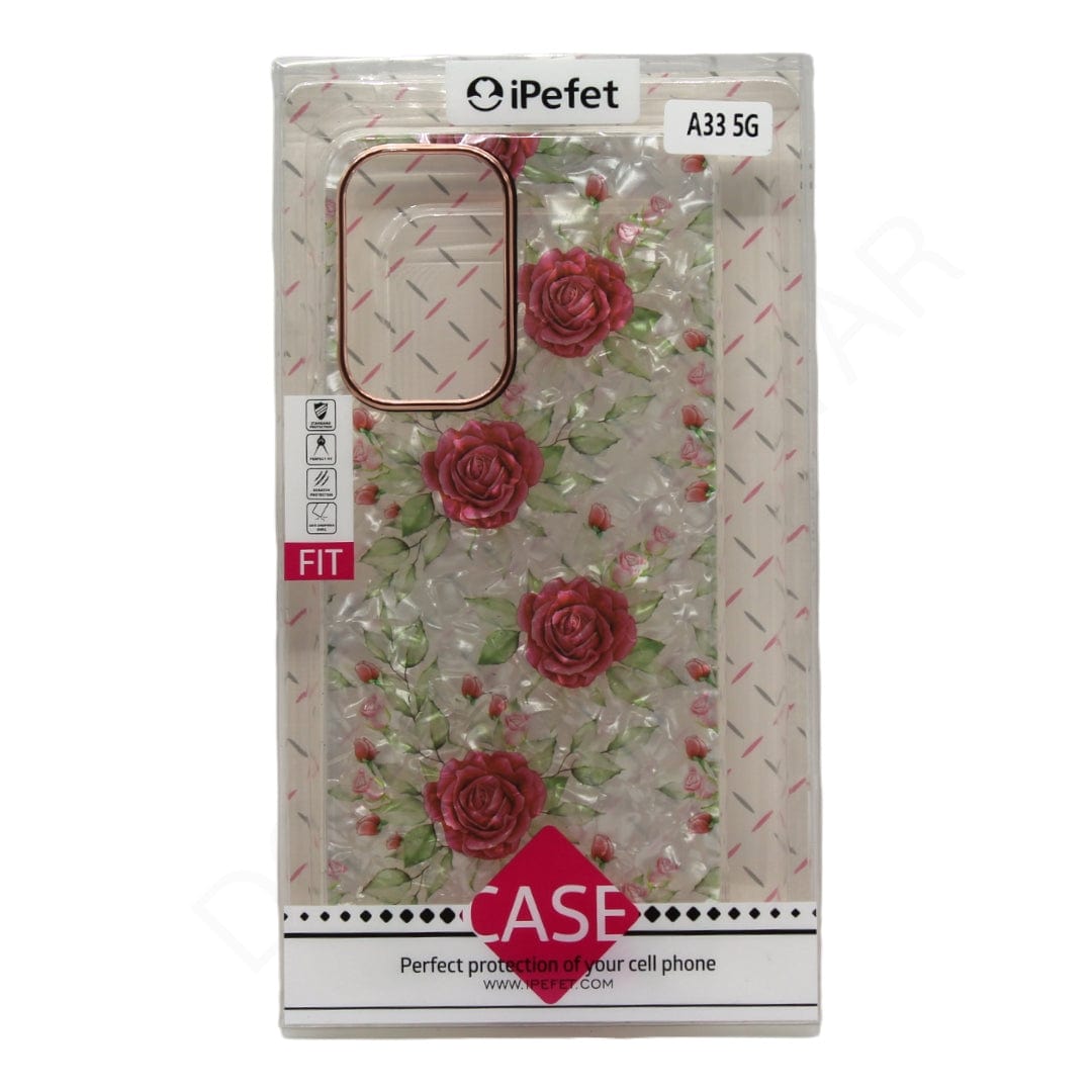 Dohans Mobile Phone Cases Flower 9 Samsung A33 5G - Flower Transparent Cover