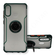 Samsung A20 Line Blur Magnetic Ring Cover - Mobile Phone Cases available at Dohans Qatar