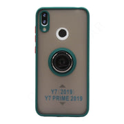 Dohans Mobile Phone Cases Green Huawei Y7 2019/Y7 Prime 2019 Magnetic Ring Cover & Cases