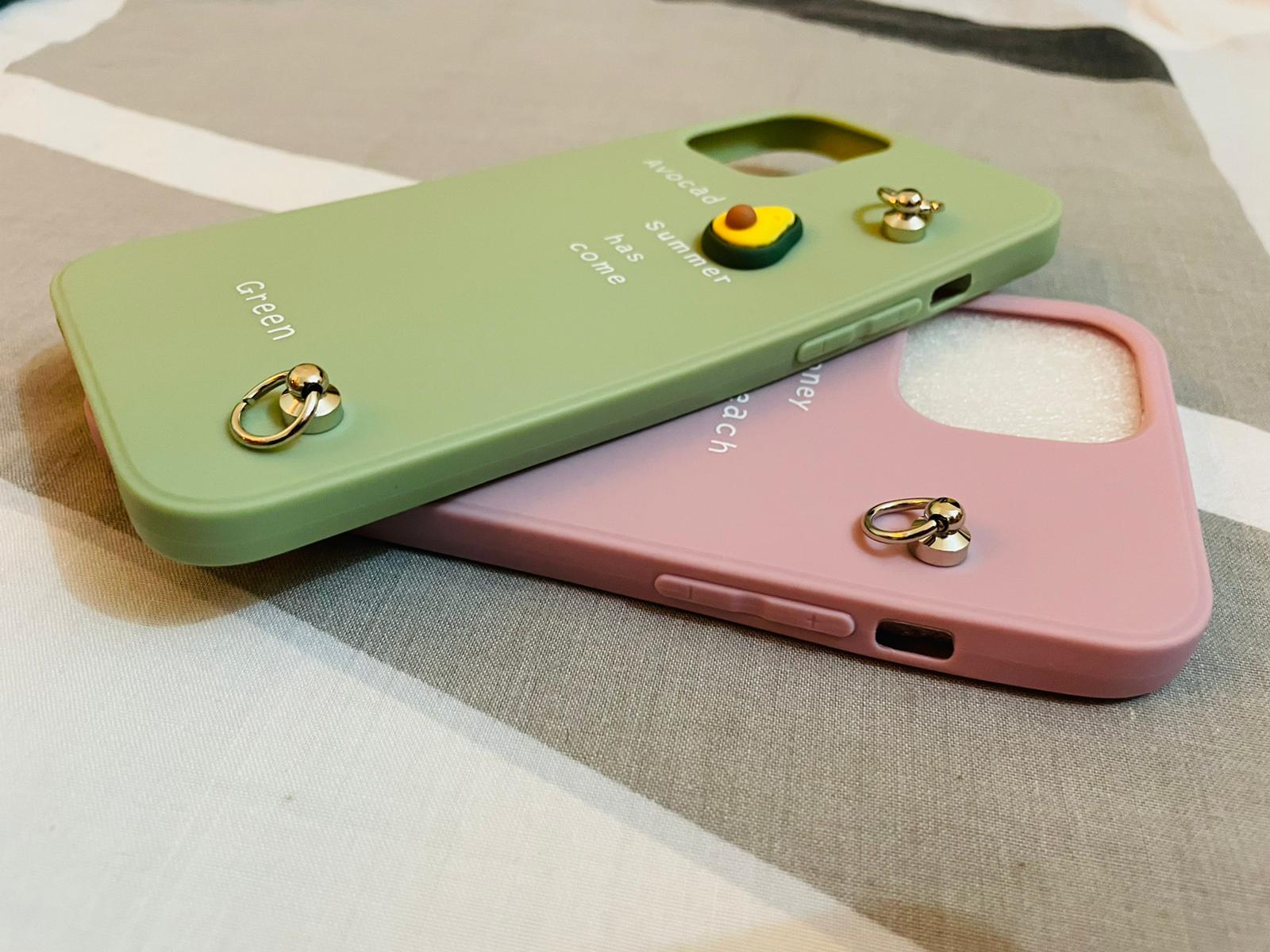 Dohans Mobile Phone Cases Green iPhone 11 Pro Honey Peach Pink Case & Cover