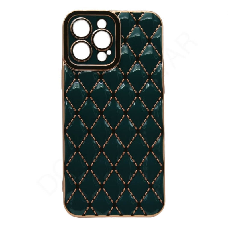 Dohans Mobile Phone Cases Green iPhone 12 Pro Max Golden Line Cover & Cases
