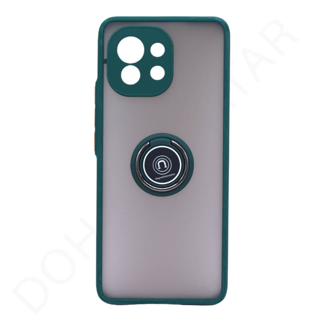Dohans Mobile Phone Cases Green Xiaomi Mi 11 Magnetic Ring Case & Cover