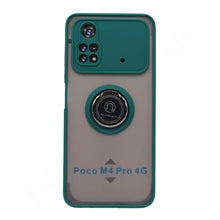 حافظة وغطاء بحلقة مغناطيسية لهاتف Xiaomi Poco M4 Pro 4G