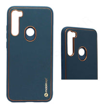 غطاء جلدي لهاتف Xiaomi Redmi Note 8 MobiMax باللون الذهبي