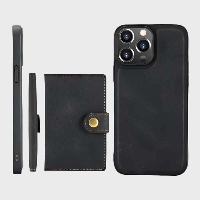 Dohans Mobile Phone Cases Grey Premium Magnetic Wallet Phone Cover & Cases for Samsung Galaxy Models