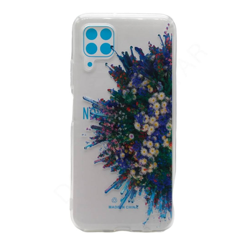 Dohans Mobile Phone Cases Huawei Nova 7i Transparent Flower Printed Cover & Cases