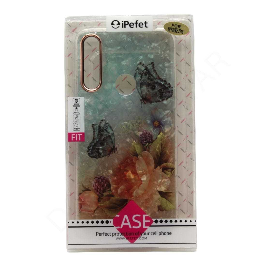 Huawei Y9 Prime 2019 Flower Transparent Cover - Mobile Phone Cases available at Dohans Qatar