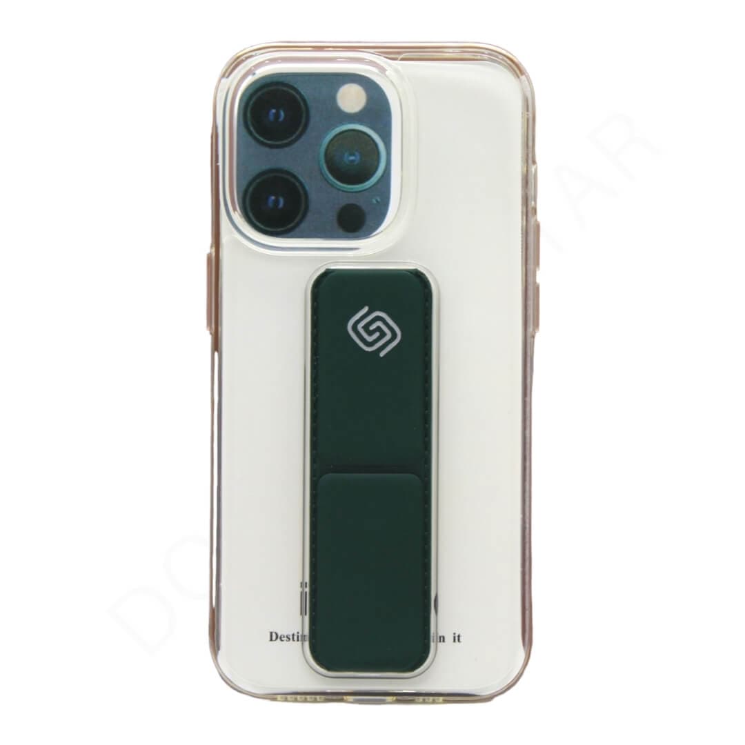 iPhone 14 Pro Max Transparent Stand Cover & Cases - Mobile Phone Cases available at Dohans Qatar