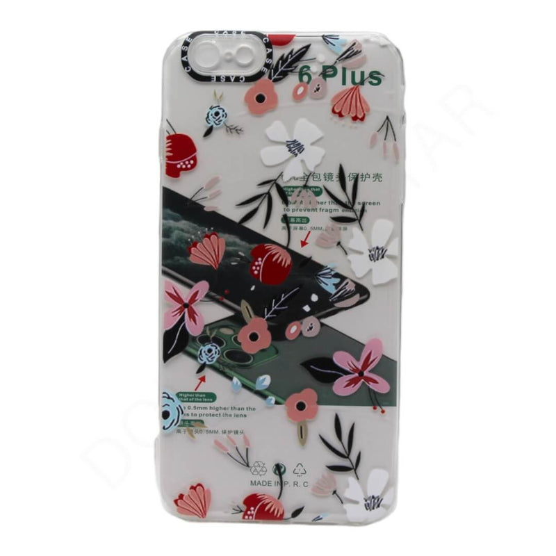 Dohans Mobile Phone Cases iPhone 6 Plus/ 6s Plus Silicone Flower Printed Cover & Cases