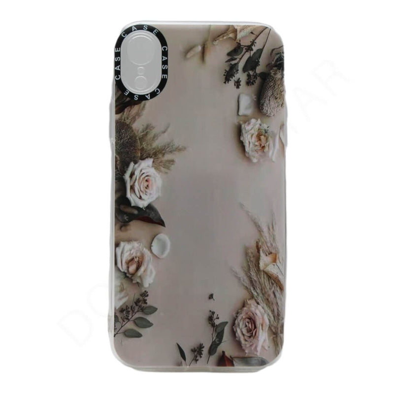Dohans Mobile Phone Cases iPhone XR White Rose Silicone Cover & Cases
