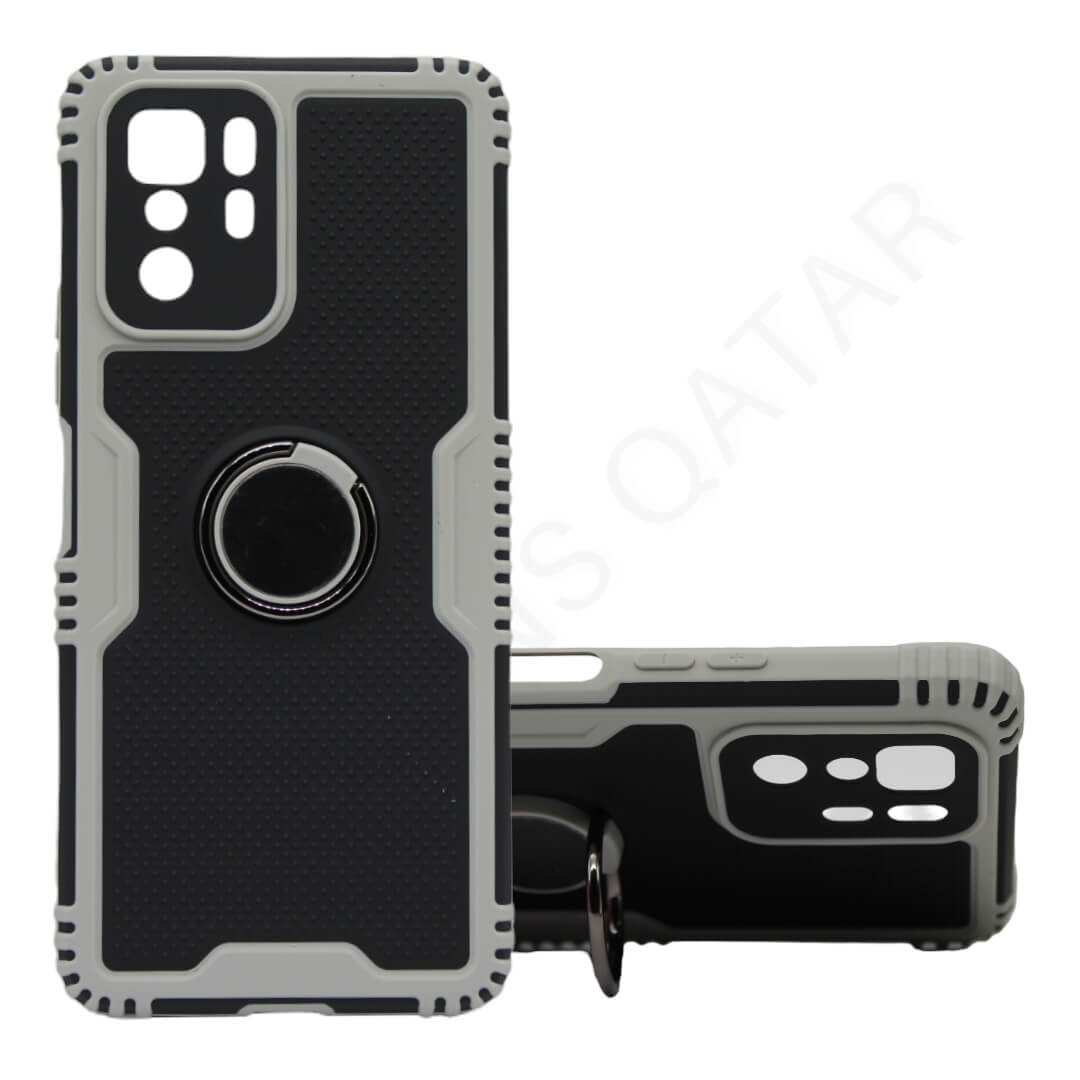 Dohans Mobile Phone Cases Light Grey Border Xiaomi Poco X3 GT Dot Magnetic Ring Cover