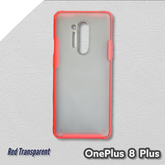 Dohans Mobile Phone Cases OnePlus 8 Pro - Blur Red Border Cover