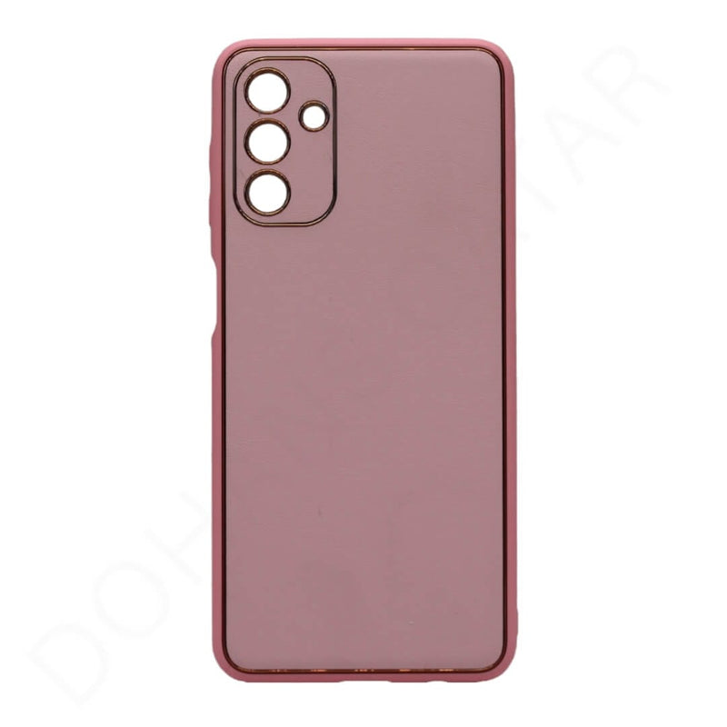 Dohans Mobile Phone Cases Oppo Reno 7 Pro Oppo Reno Series Gold Plated Pink Leather Cover & Case