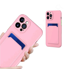 Dohans Mobile Phone Cases Pink Samsung Galaxy A22 4G Card Holder Case & Cover