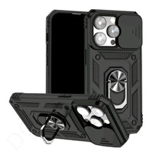 Protective Black Case With Lens Cover For Samsung Galaxy A Series Models