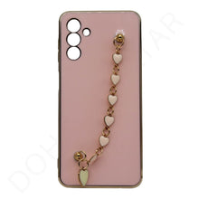 Samsung A13 5G Golden Heart Strap Cover & Case