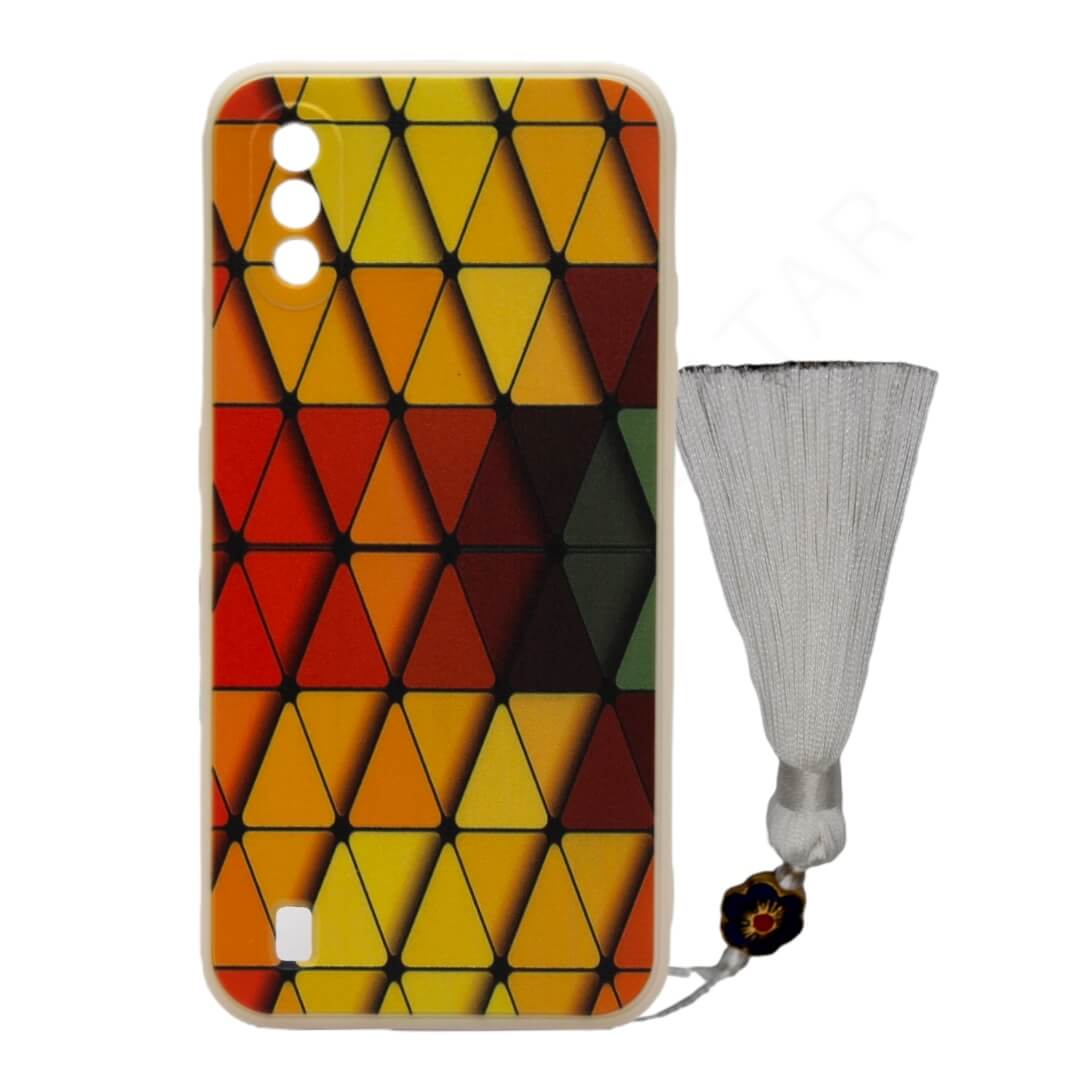 Samsung Galaxy A01 Geometric Tassel Cases & Covers - Mobile Phone Cases available at Dohans Qatar