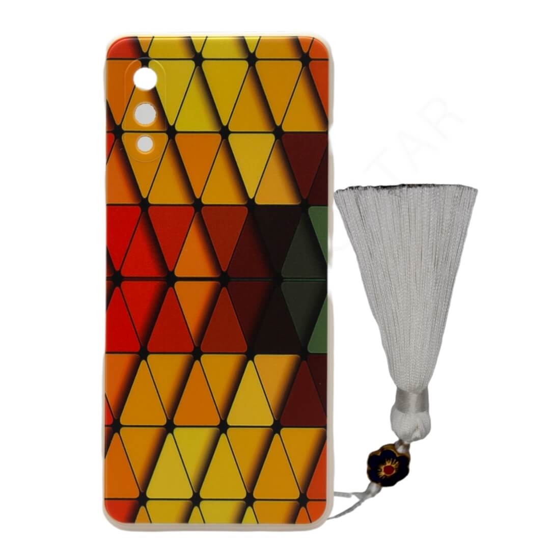 Samsung Galaxy A02/ M02 Geometric Tassel Cases & Covers - Mobile Phone Cases available at Dohans Qatar