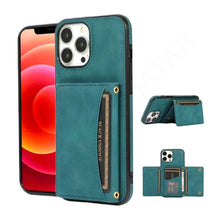 Blue Premium Magnetic Wallet Phone Cover & Cases for Samsung Galaxy Models
