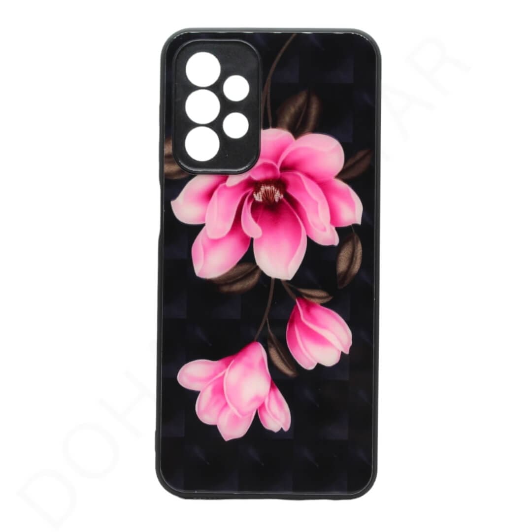 Samsung Galaxy A23 4G / 5G Flower Print Case & Cover - Mobile Phone Cases available at Dohans Qatar