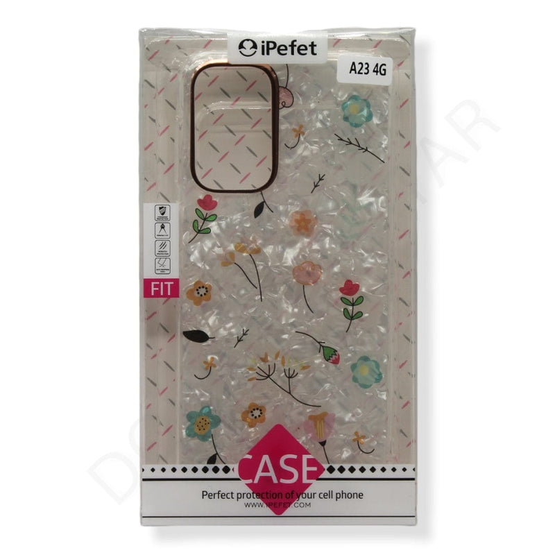 Dohans Mobile Phone Cases Samsung Galaxy A23 4G/ 5G Flower Transparent Cover & Case