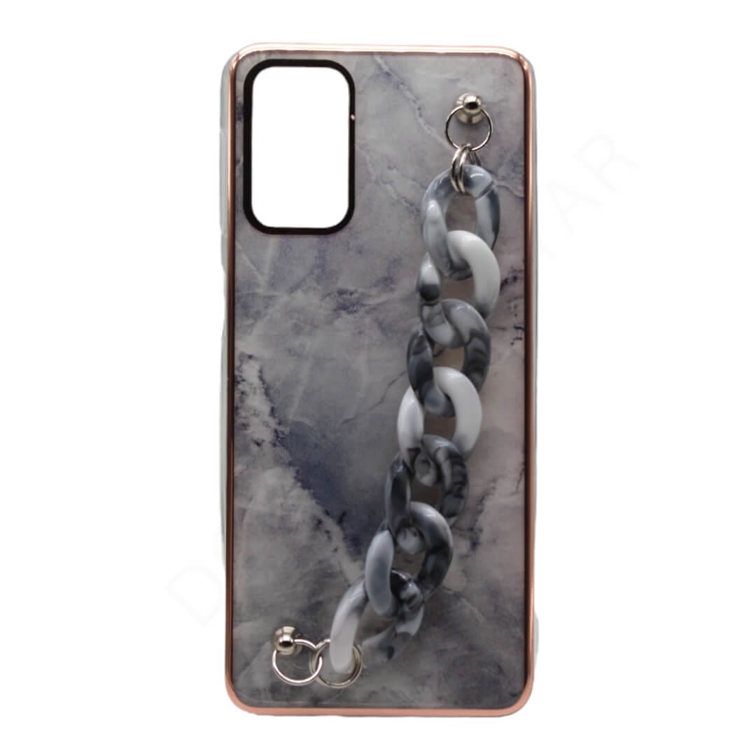 Samsung Galaxy A32 5G Marble Pattern Cases & Covers With Chain - Mobile Phone Cases available at Dohans Qatar
