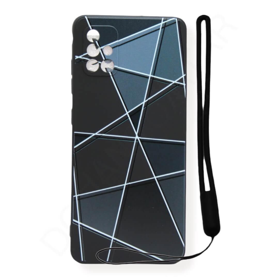Dohans Mobile Phone Cases Samsung Galaxy A51 3D Line Case With Lanyard