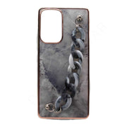 Samsung Galaxy A53 5G Marble Pattern Cases & Covers With Chain - Mobile Phone Cases available at Dohans Qatar