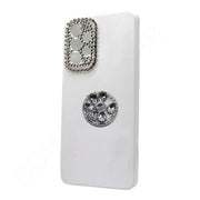 Samsung Galaxy A53 5G White Stone Decorated Cover - Mobile Phone Cases available at Dohans Qatar