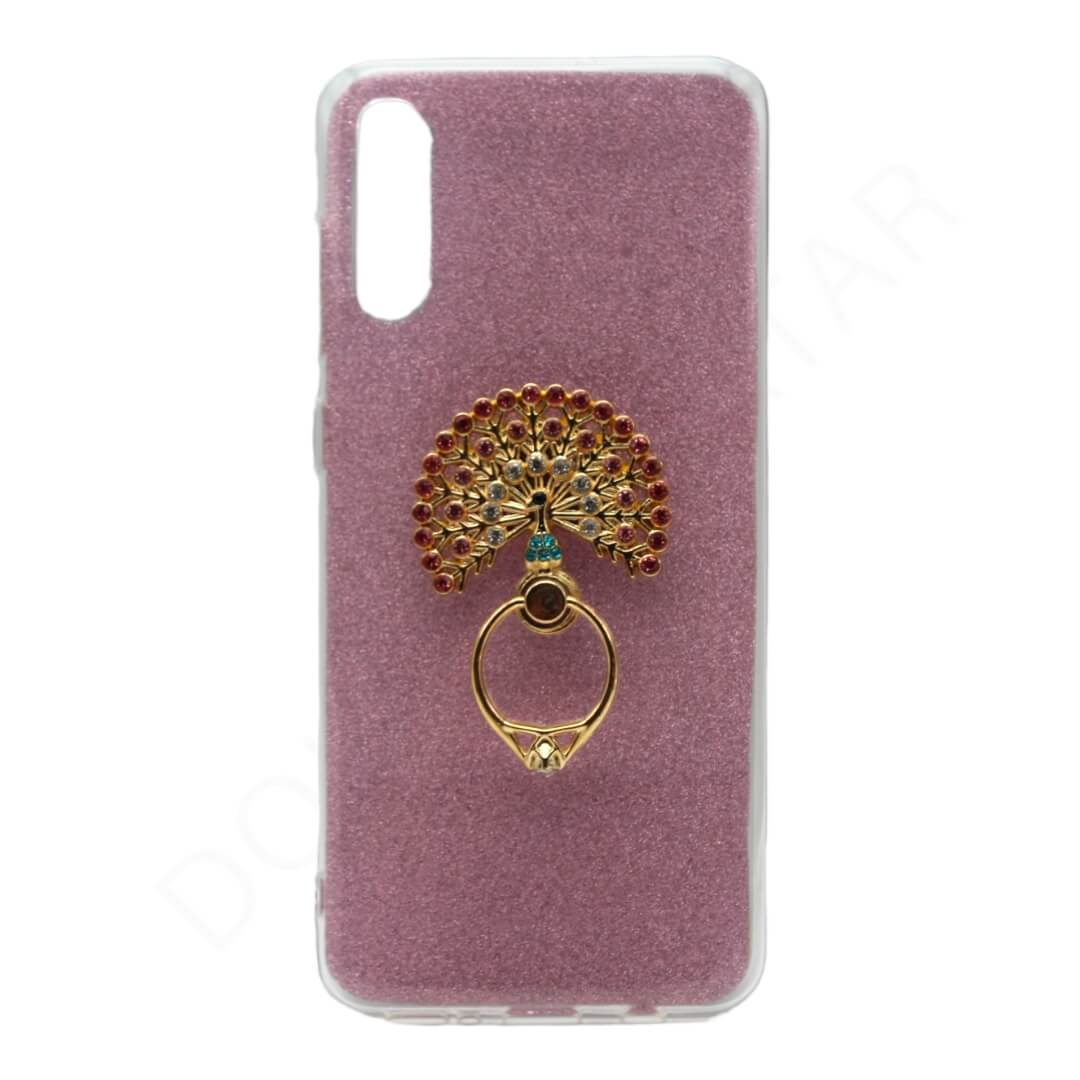 Samsung Galaxy A70 Rhinestone In Ring Case & Cover - Mobile Phone Cases available at Dohans Qatar