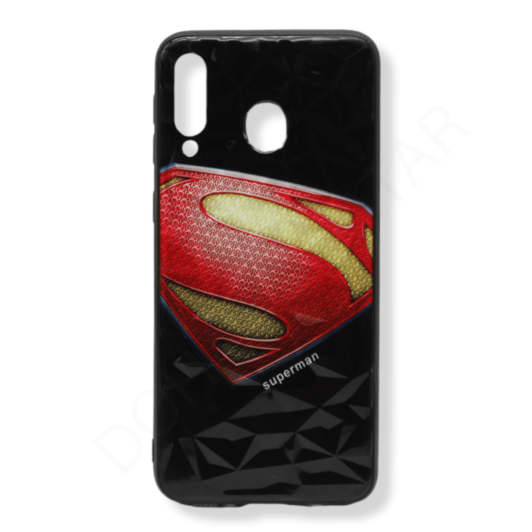 Samsung Galaxy M30 Superman Printed Cover & Case - Mobile Phone Cases available at Dohans Qatar