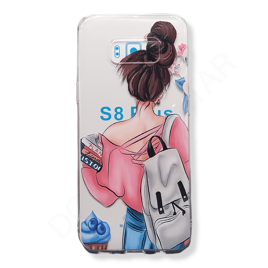 Dohans Mobile Phone Cases Samsung S8 Plus Girl Printed Clear Cover