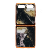 Samsung Z Flip 4 Shining Marble Cover & Cases - Mobile Phone Cases available at Dohans Qatar