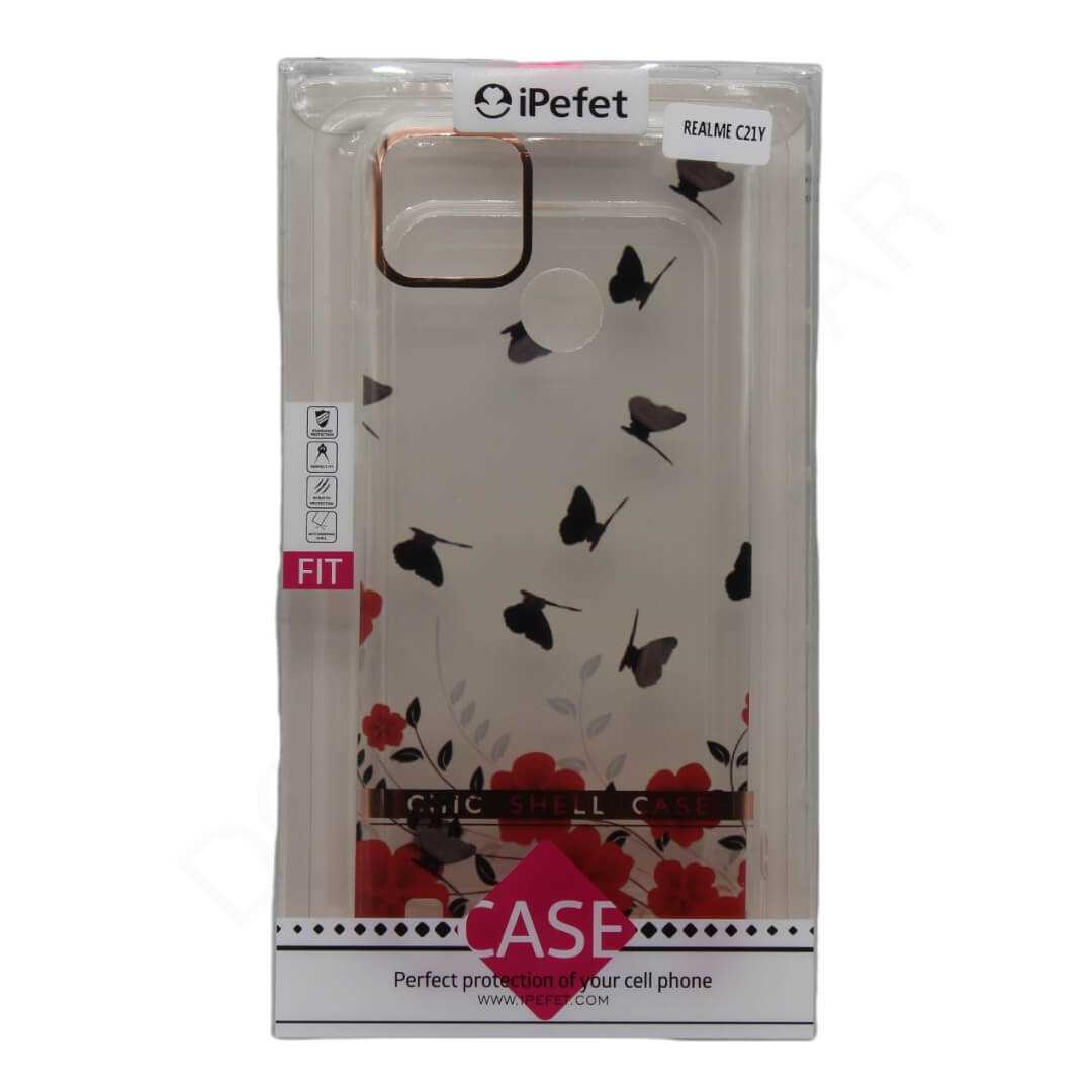 Dohans Mobile Phone Cases Style 2 Realme C21Y Flower Transparent Cover & Cases