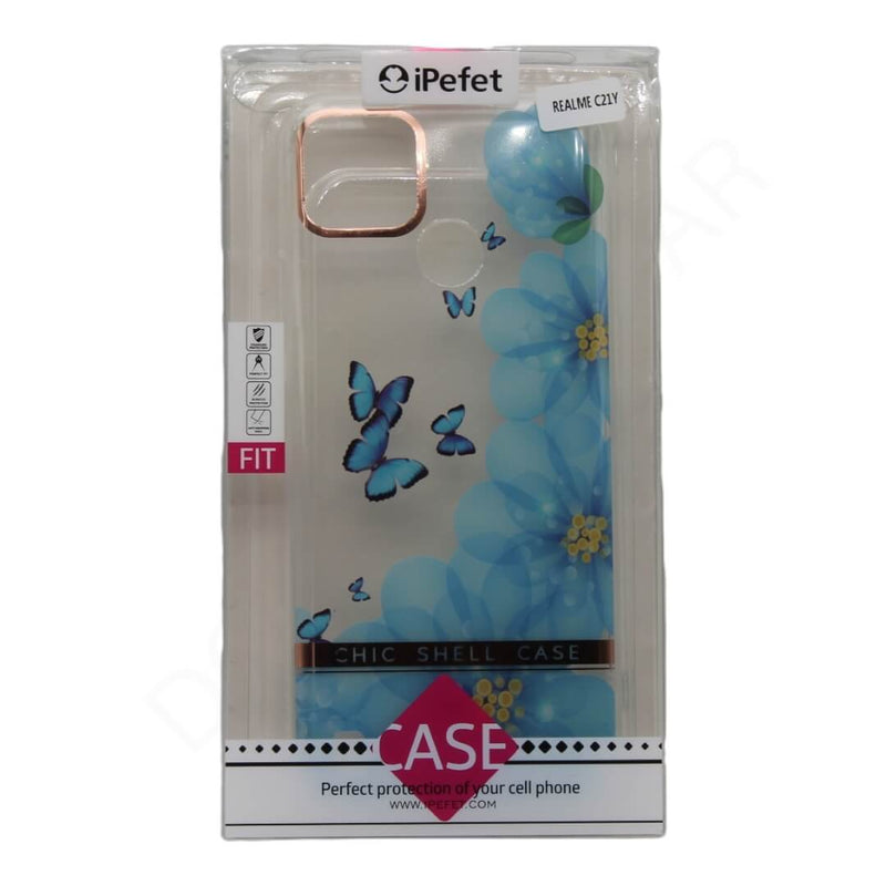 Dohans Mobile Phone Cases Style 3 Realme C21Y Flower Transparent Cover & Cases
